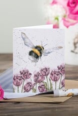 Wrendale Design Card - Flight of the Bumblebee Gift Enclosure Card