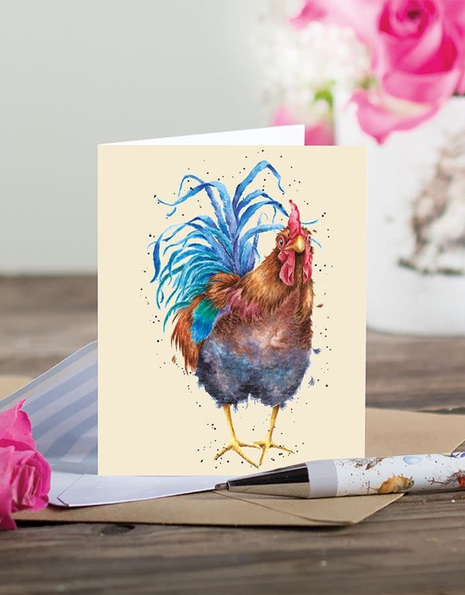 Wrendale Design Cards-Colours of the Rainbow Gift Card Enclosure