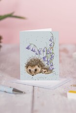 Wrendale Design Card - Love and Hedgehugs Gift Card Enclosure