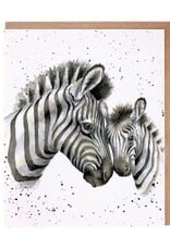 Wrendale Design Cards-Racing Stripes Single Card