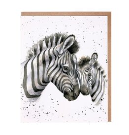 Wrendale Design Cards-Racing Stripes Single Card