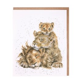 Wrendale Design Cards-Family Pride Single Card