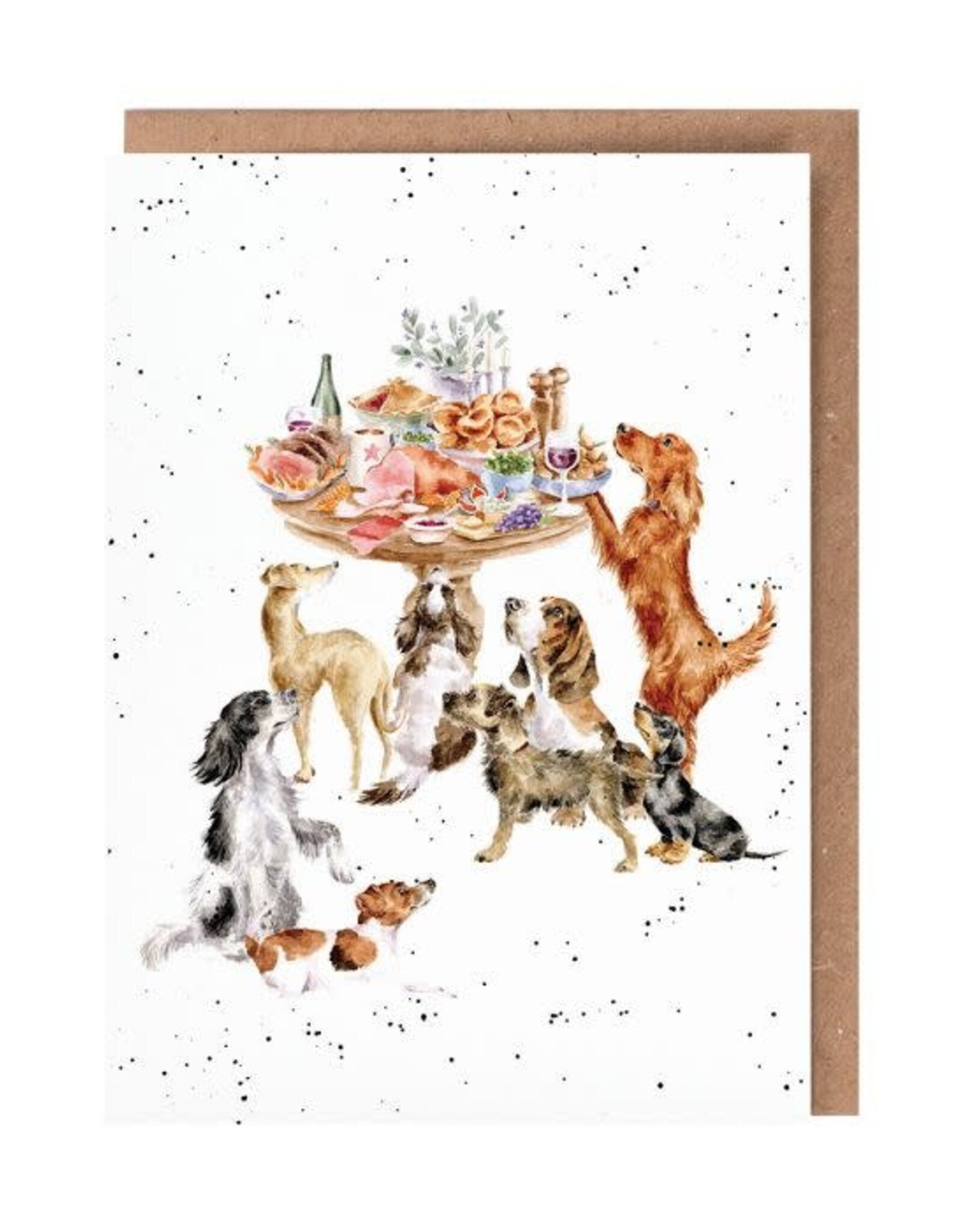 Wrendale Design Cards-Sunday Lunch Single Card