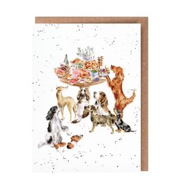 Wrendale Design Cards-Sunday Lunch Single Card
