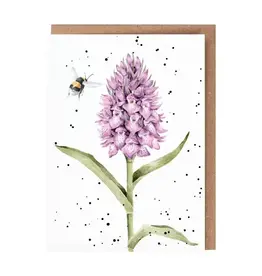 Wrendale Design Cards-Marsh Orchid