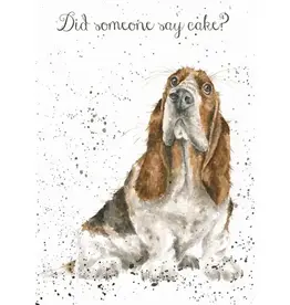 Wrendale Design Card - Did Someone Say Cake Gift Card Enclosure