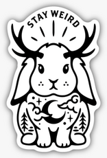 Stickers NW STAY WEIRD JACKALOPE STICKER