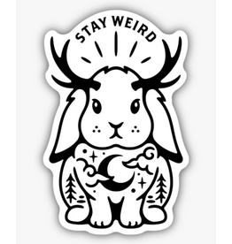 Stickers NW STAY WEIRD JACKALOPE STICKER