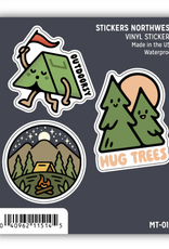 Stickers NW CAMPING MINI STICKER TRIO