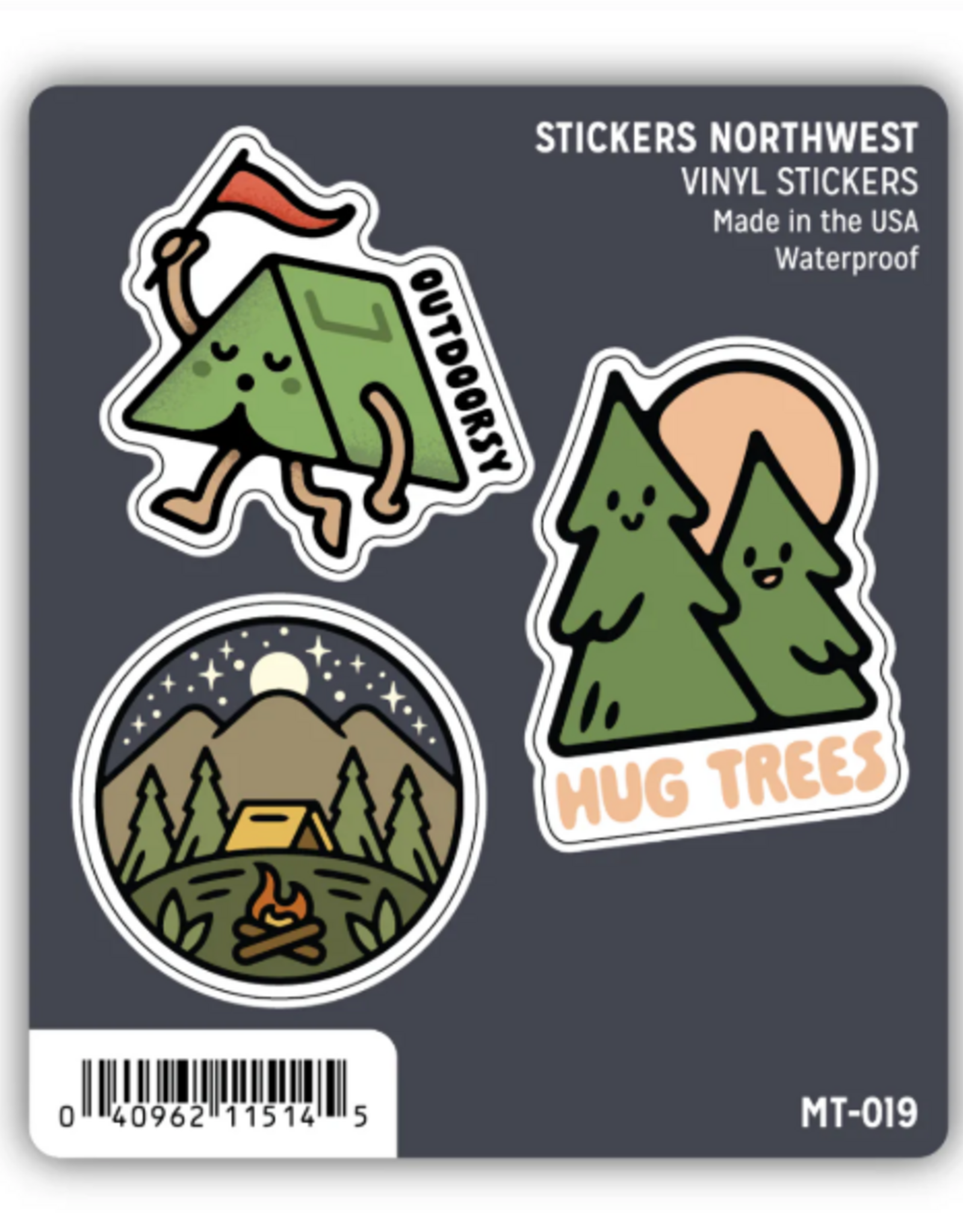 Stickers NW CAMPING MINI STICKER TRIO