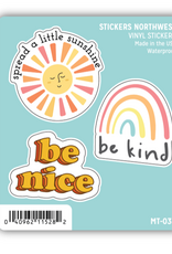 Stickers NW POSITIVITY MINI STICKER TRIO