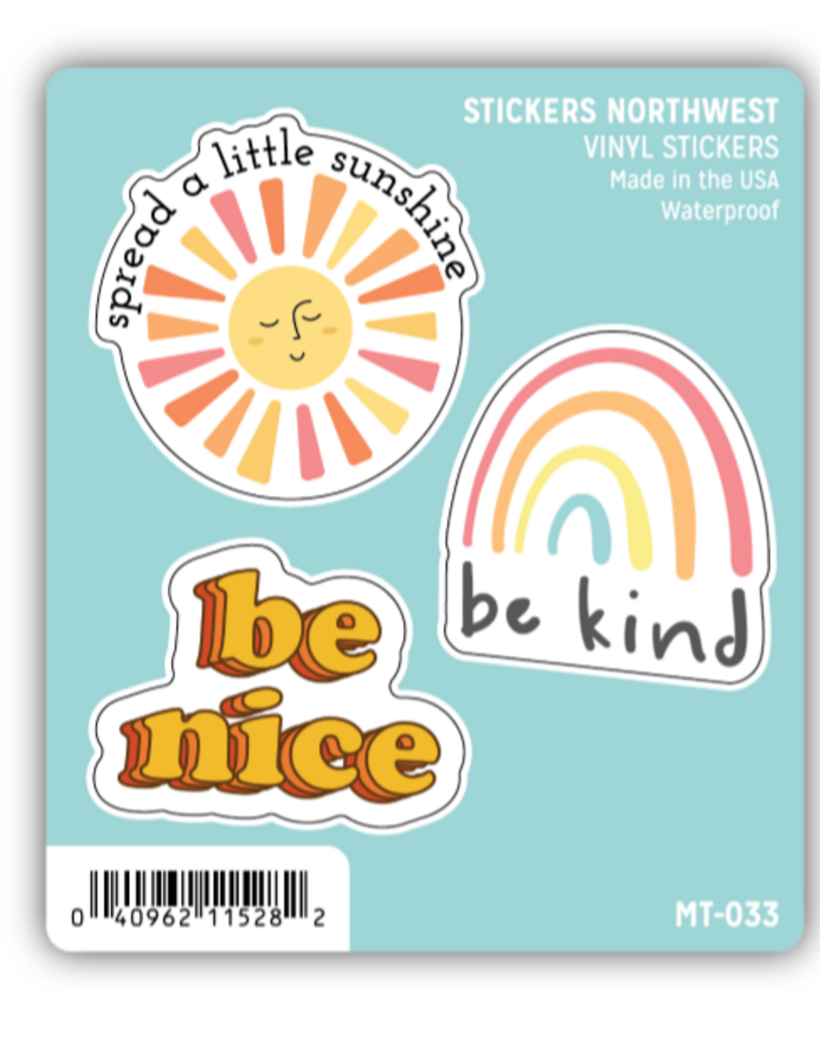 Stickers NW POSITIVITY MINI STICKER TRIO