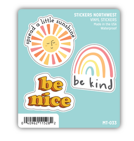 Stickers NW POSITIVITY MINI STICKER TRIO