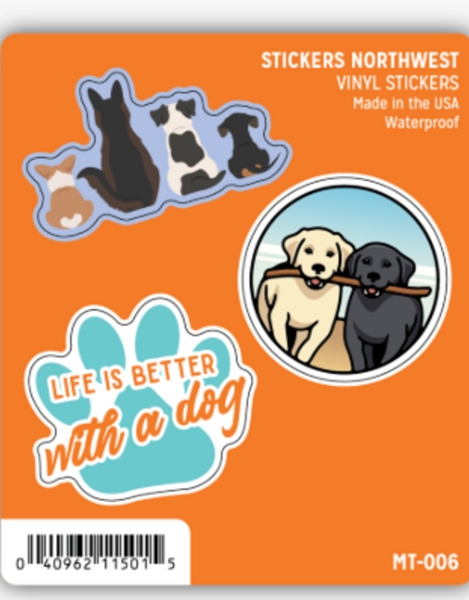 Stickers NW DOG LOVER MINI STICKER TRIO