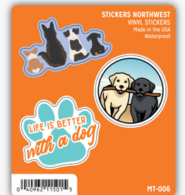 Stickers NW DOG LOVER MINI STICKER TRIO