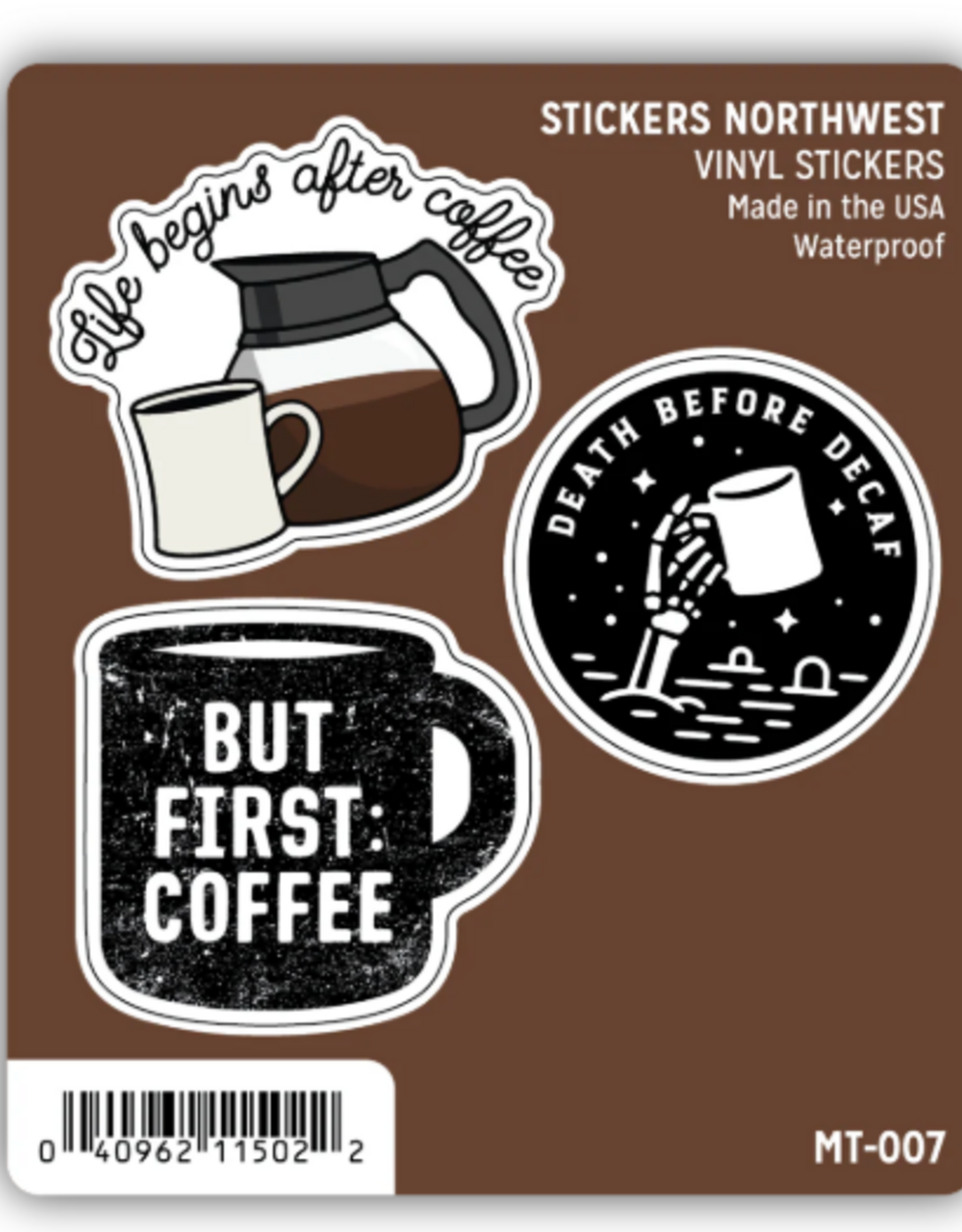 Stickers NW COFFEE MINI STICKER TRIO