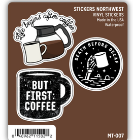 Stickers NW COFFEE MINI STICKER TRIO