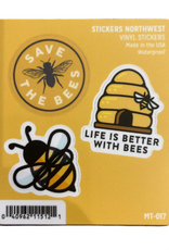 Stickers NW HONEYBEE MINI STICKER TRIO