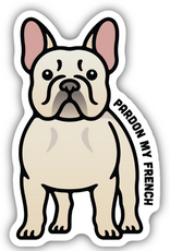 Stickers NW PARDON MY FRENCH FRENCHIE STICKER