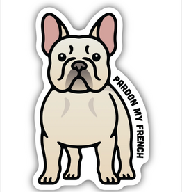 Stickers NW PARDON MY FRENCH FRENCHIE STICKER