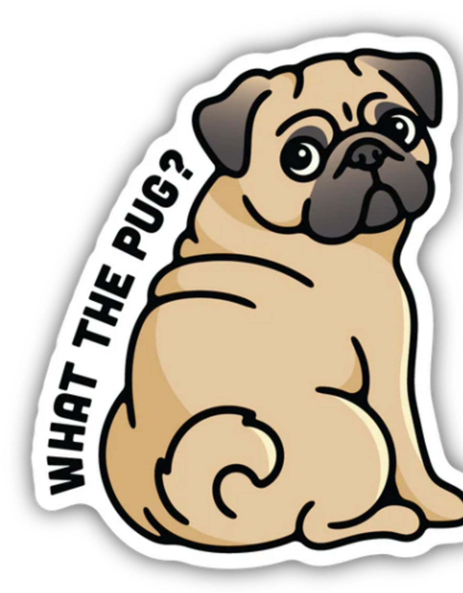 Stickers NW WHAT THE PUG? STICKER