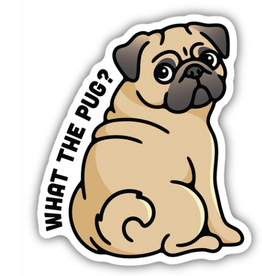 Stickers NW WHAT THE PUG? STICKER