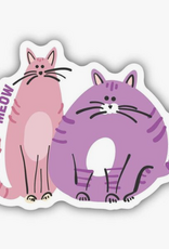 Stickers NW COLORFUL CATS STICKER