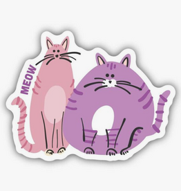 Stickers NW COLORFUL CATS STICKER
