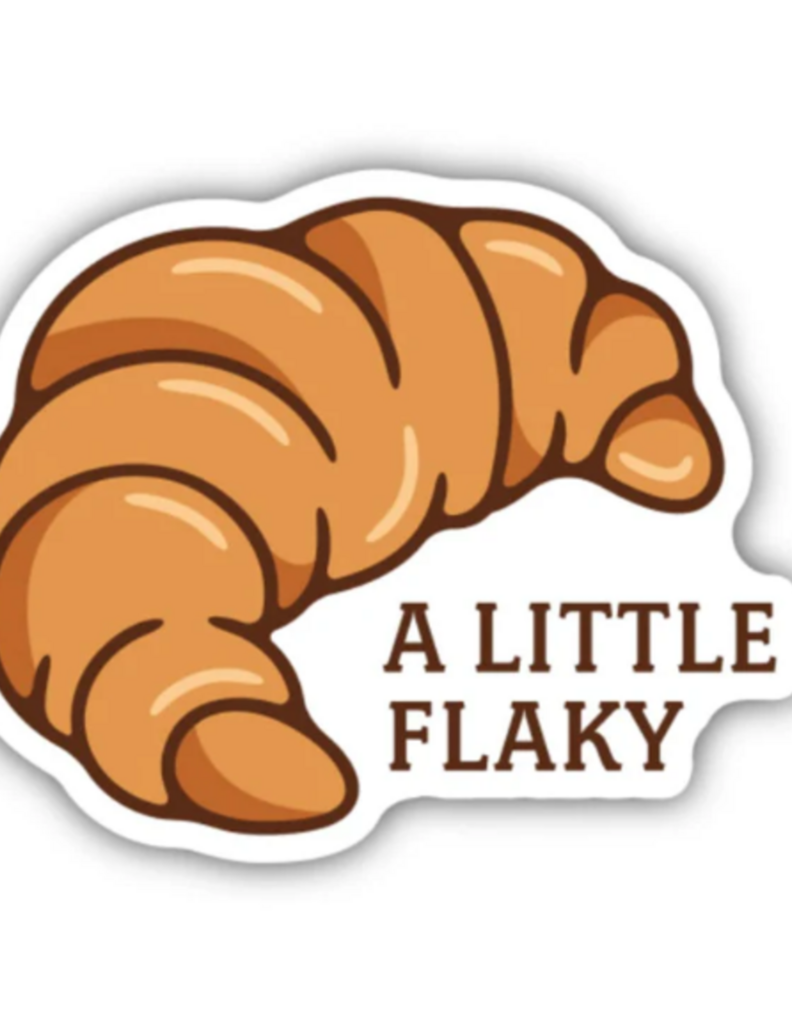 Stickers NW A LITTLE FLAKY CROISSANT STICKER