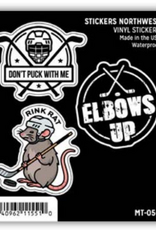 Stickers NW HOCKEY MINI STICKER TRIO