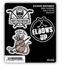 Stickers NW HOCKEY MINI STICKER TRIO