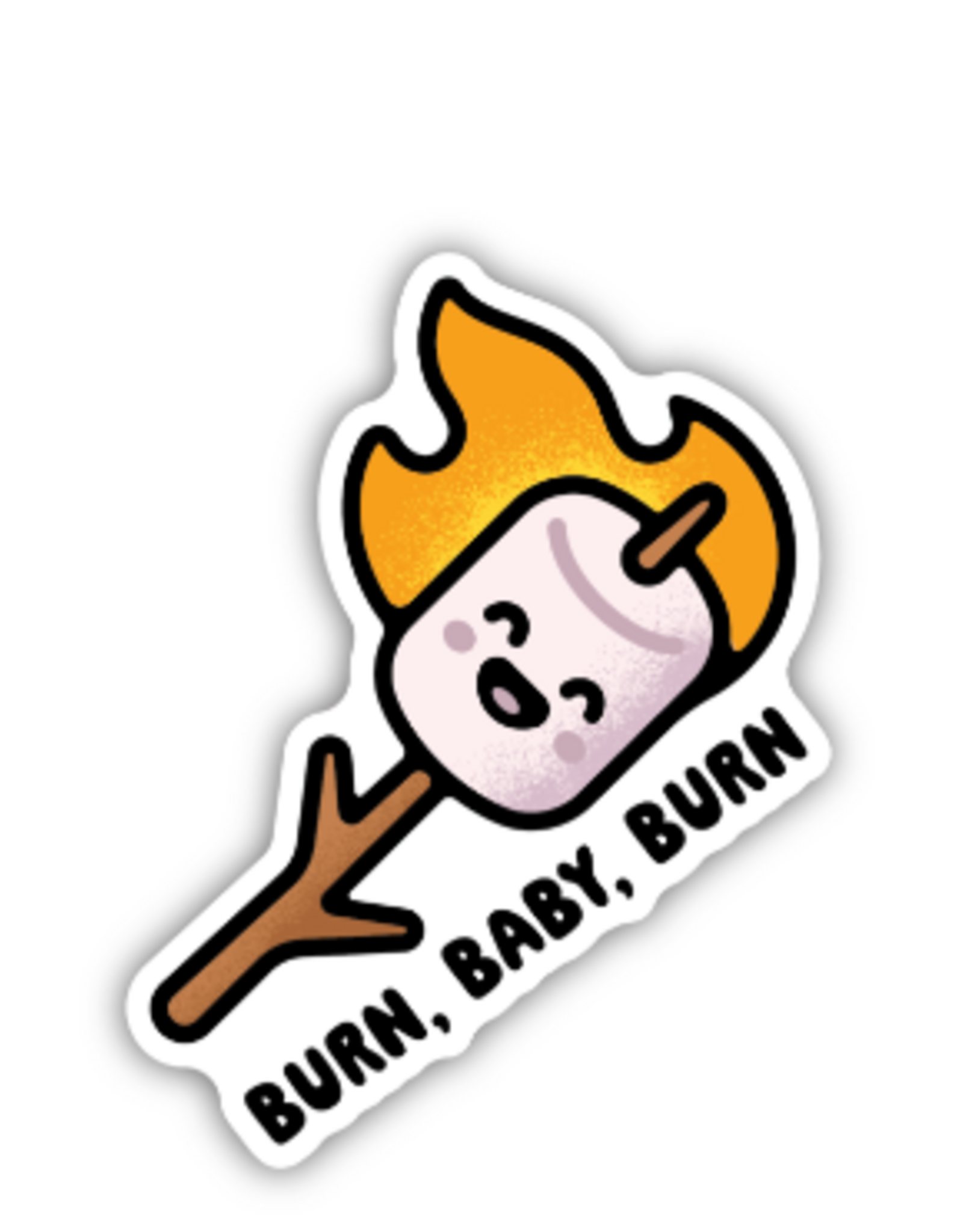 Stickers NW BURN BABY BURN SMORE STICKER
