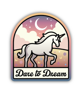 Stickers NW DARE TO DREAM UNICORN STICKER