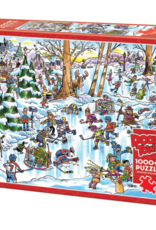 Cobble Hill DoodleTown - Hockey Town 1000pc
