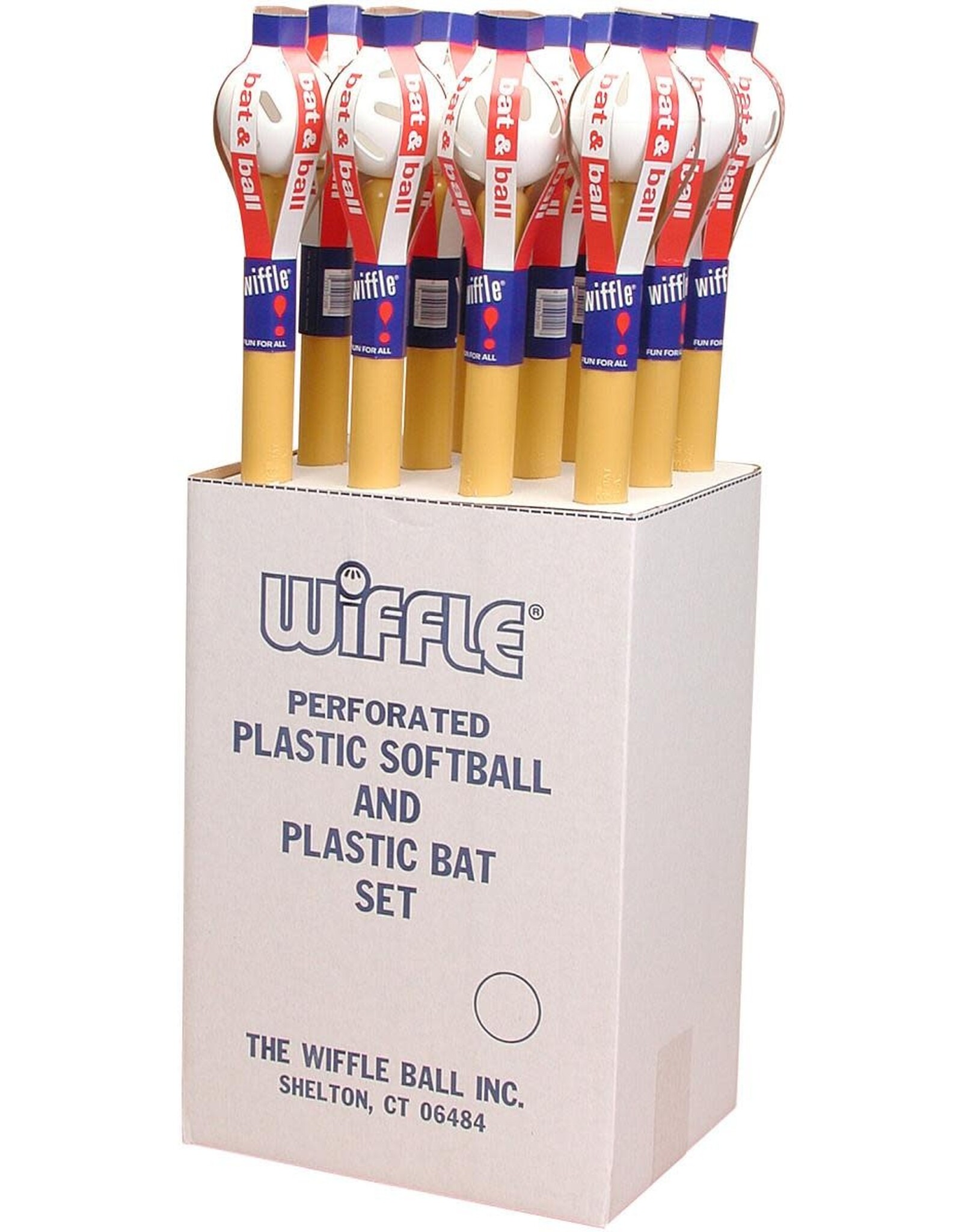 Wiffle Bat & Ball Set (Small Display)