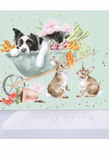 Wrendale Design Cards-Sleeping on the Job Gift Card Enclosure