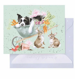 Wrendale Design Cards-Sleeping on the Job Gift Card Enclosure