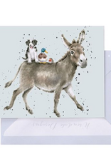 Wrendale Design Card - The Donkey Ride Gift Card Enclosure