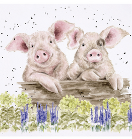Wrendale Design Card - Nosy Neighboars Gift Card Enclosure