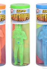 Paratrooper 4" Light Up Tubed asst.