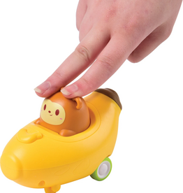Kid Fun Press and Go Banana Car