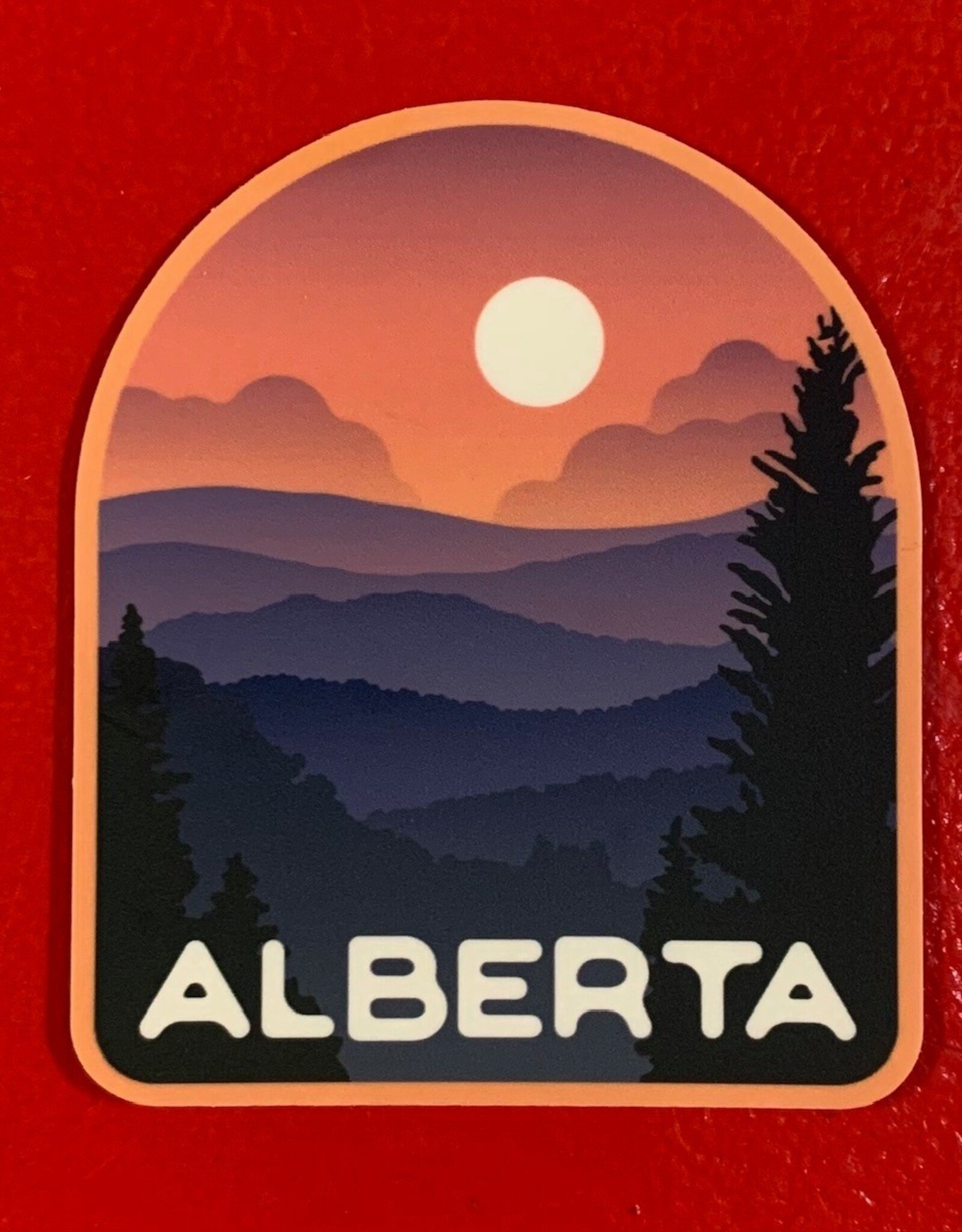 Stickers NW Alberta BE WILD VISTA STICKER