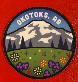 Stickers NW Okotoks, AB COLLECT ADVENTURES MOUNTAIN STICKER