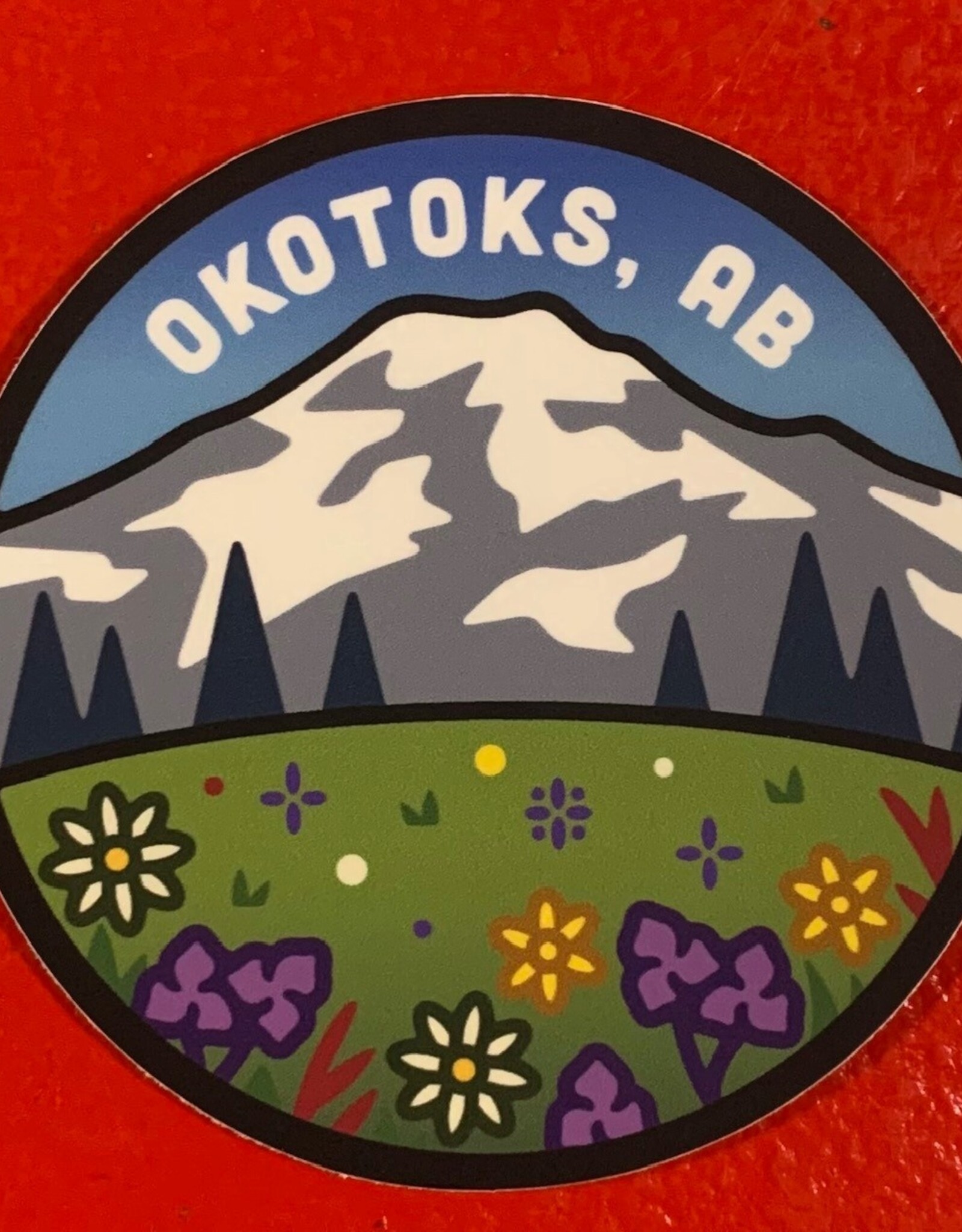 Stickers NW Okotoks, AB COLLECT ADVENTURES MOUNTAIN STICKER
