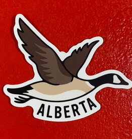 Stickers NW Alberta WING IT CANADIAN GOOSE STICKER