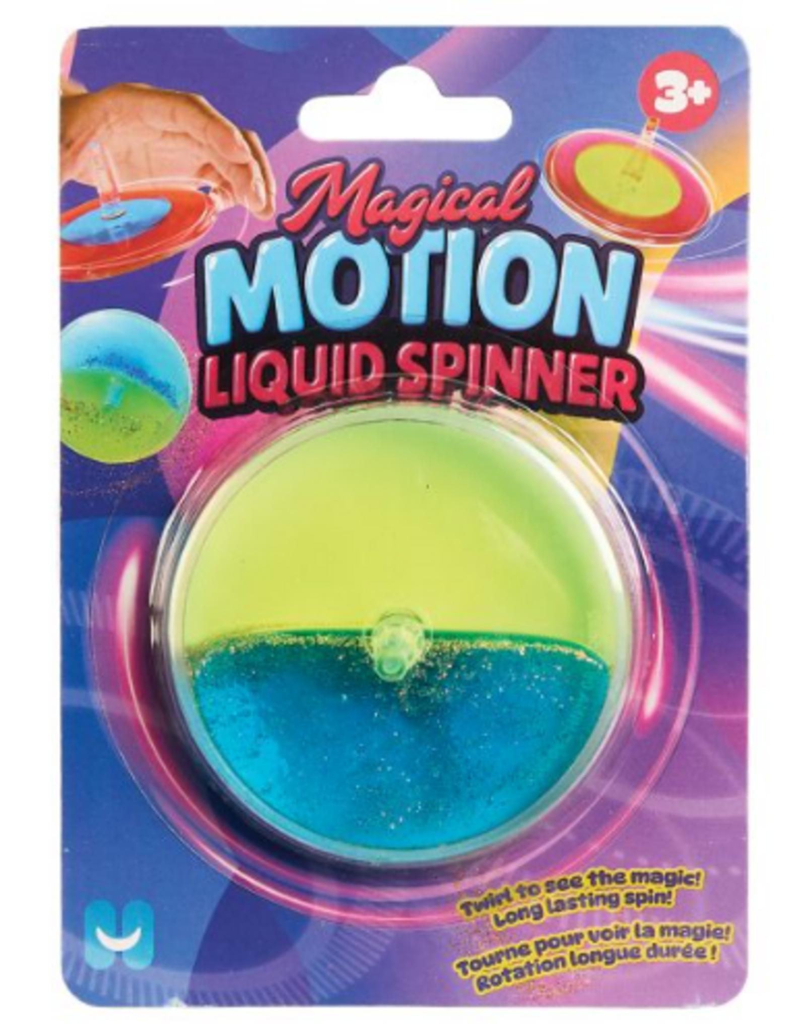Motion Liquid Spinner Top (Carded)