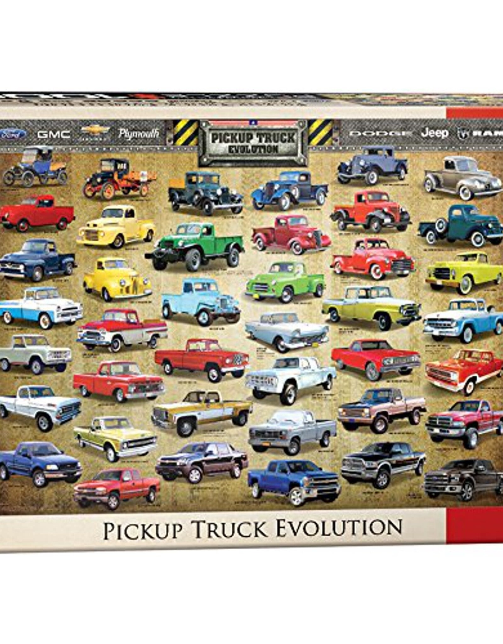 Eurographics Pickup Truck Evolution 1000pc
