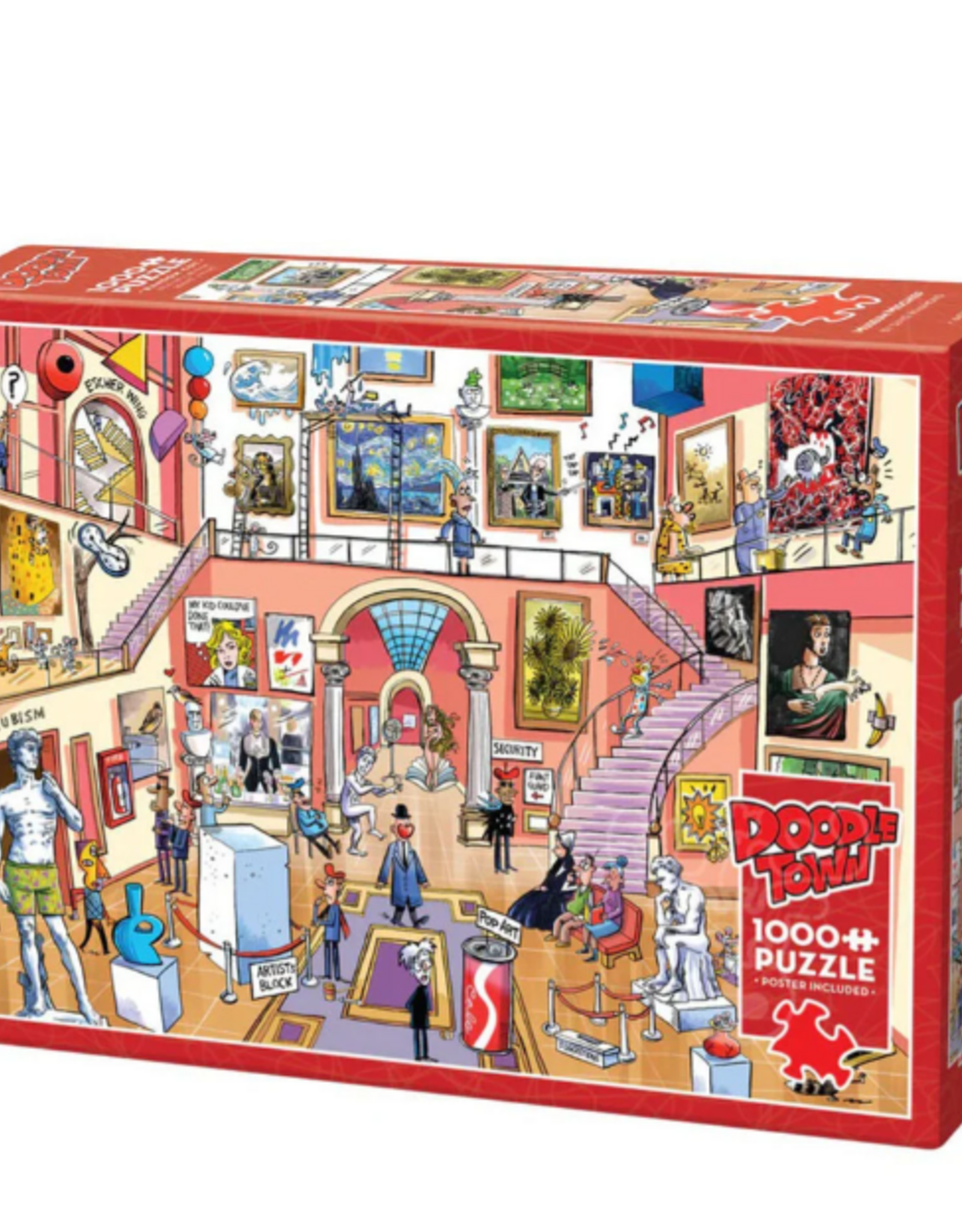 Cobble Hill Doodletown - Museum Mischief 1000pc