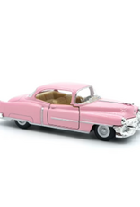 Die Cast Pull Back Pink Cadillac 1953 5"