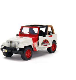 Jada Die Cast Pull Back Jurassic World Jeep Wrangler 5"